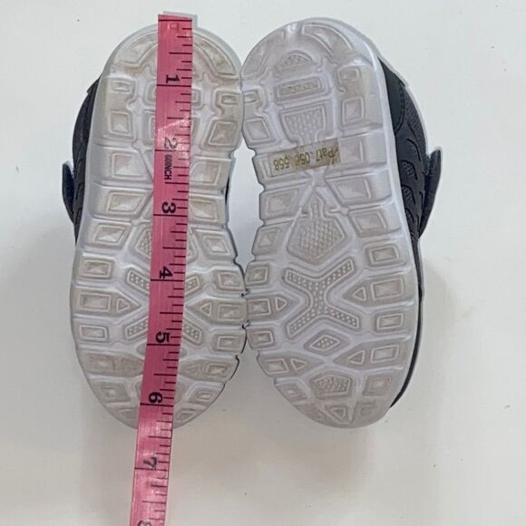 Koala Kids Boy Gray & Blue Shoes Size 7 - Picture 7 of 11